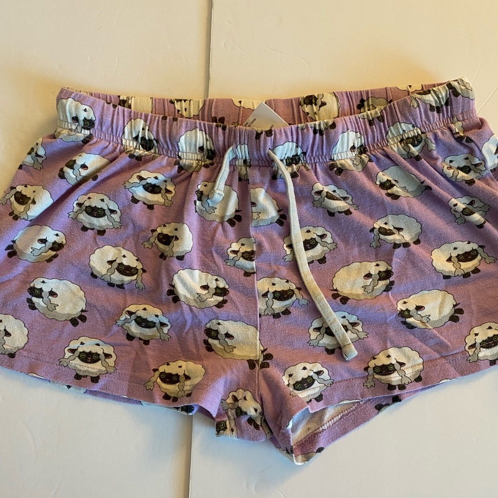 2024 Wooloo Pokémon Center pajama shorts